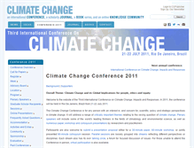 Tablet Screenshot of 2011.on-climate.com